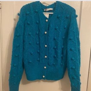 NWT ZARA cardigan, Size Large